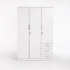 TITAN 3 DOOR 3 DRAWER DELUXE ROBE
