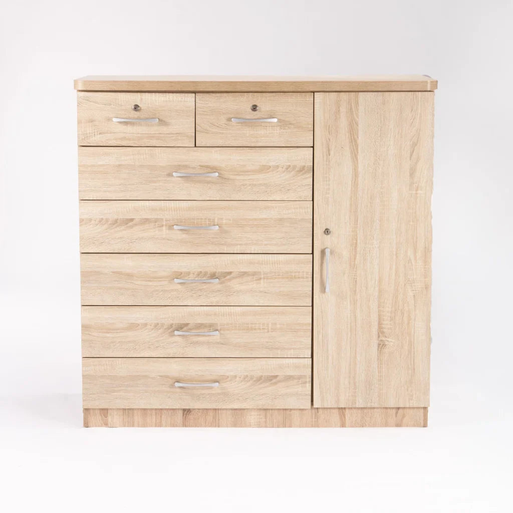 TITAN 7 DRAWER 1 DOOR CHEST