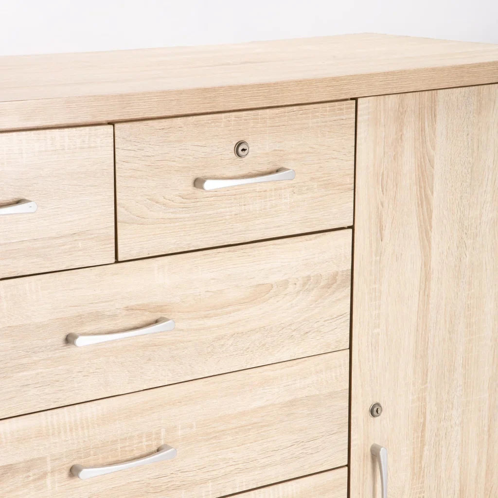 TITAN 7 DRAWER 1 DOOR CHEST