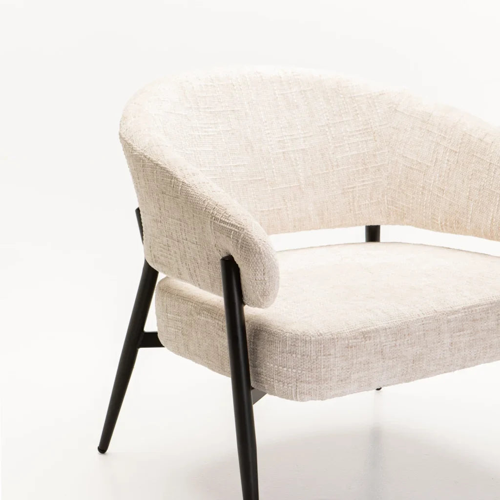 WILLOW TEXTURED FABRIC CHAIR