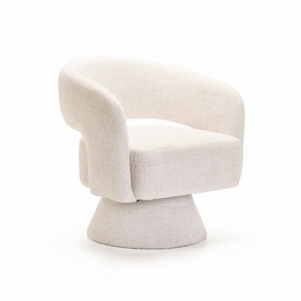 ZARA FABRIC SWIVEL CHAIR