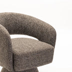 ZARA FABRIC SWIVEL CHAIR