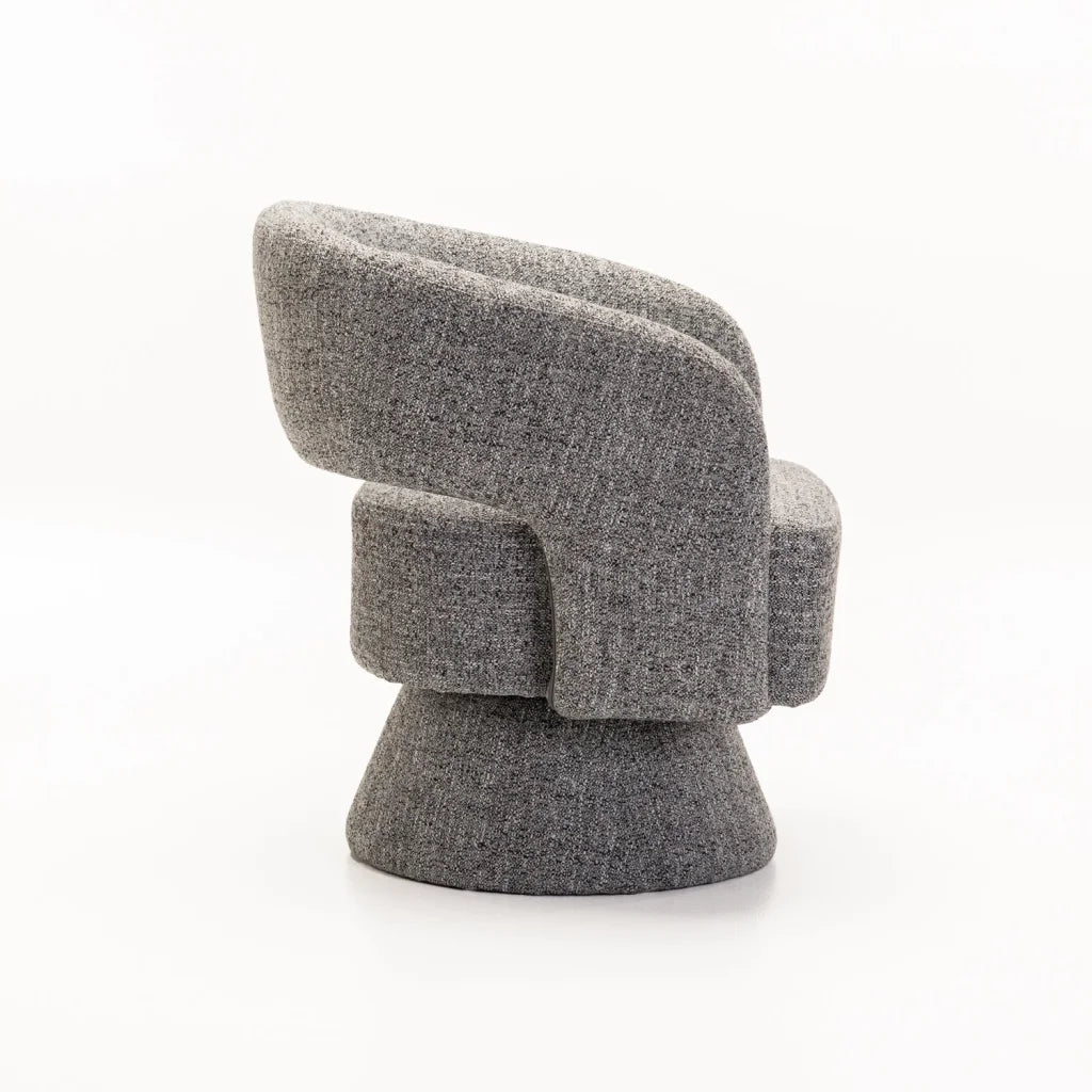 ZARA FABRIC SWIVEL CHAIR