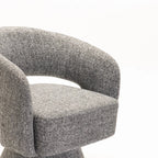 ZARA FABRIC SWIVEL CHAIR