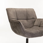 ZARI FABRIC SWIVEL CHAIR